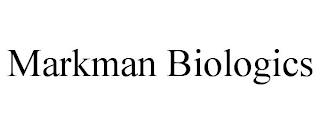 MARKMAN BIOLOGICS trademark