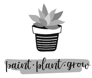 PAINT · PLANT · GROW trademark