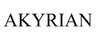 AKYRIAN trademark