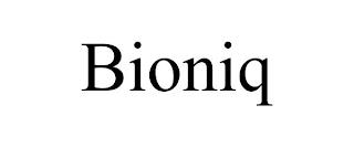 BIONIQ trademark