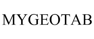 MYGEOTAB trademark