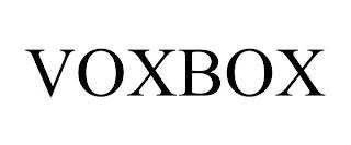 VOXBOX trademark