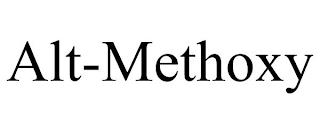 ALT-METHOXY trademark