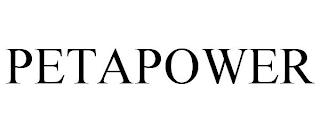 PETAPOWER trademark