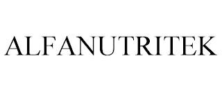 ALFANUTRITEK trademark