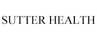 SUTTER HEALTH trademark