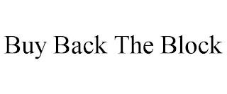 BUY BACK THE BLOCK trademark