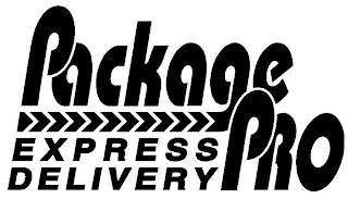 PACKAGE PRO EXPRESS DELIVERY trademark