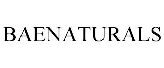 BAENATURALS trademark