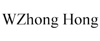 WZHONG HONG trademark