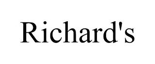 RICHARD'S trademark