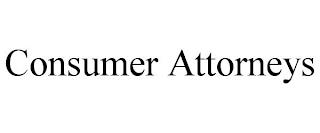 CONSUMER ATTORNEYS trademark