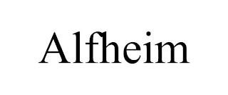 ALFHEIM trademark