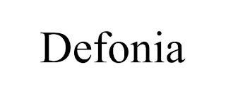 DEFONIA trademark