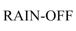 RAIN-OFF trademark