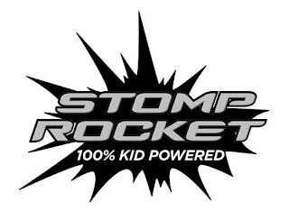 STOMP ROCKET 100% KID POWERED trademark