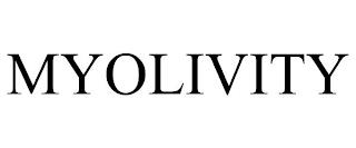 MYOLIVITY trademark