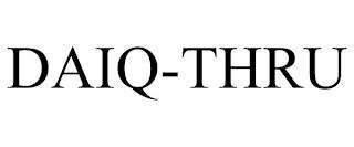 DAIQ-THRU trademark