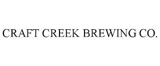 CRAFT CREEK BREWING CO. trademark