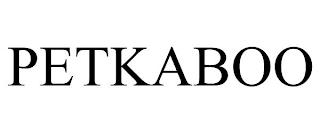 PETKABOO trademark