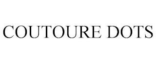 COUTOURE DOTS trademark