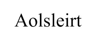 AOLSLEIRT trademark