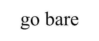 GO BARE trademark