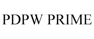 PDPW PRIME trademark