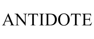 ANTIDOTE trademark