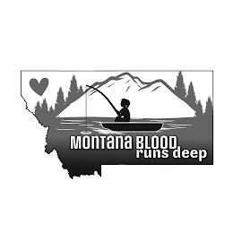 MONTANA BLOOD RUNS DEEP trademark