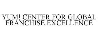 YUM! CENTER FOR GLOBAL FRANCHISE EXCELLENCE trademark