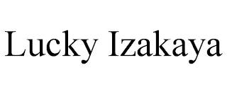 LUCKY IZAKAYA trademark