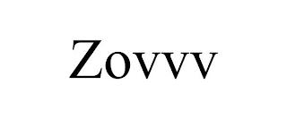 ZOVVV trademark