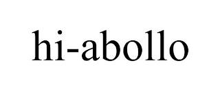 HI-ABOLLO trademark