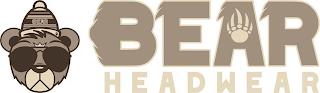 BEAR HEADWEAR trademark