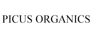 PICUS ORGANICS trademark