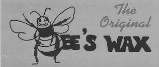 THE ORIGINAL BEE'S WAX trademark