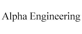 ALPHA ENGINEERING trademark