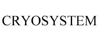 CRYOSYSTEM trademark