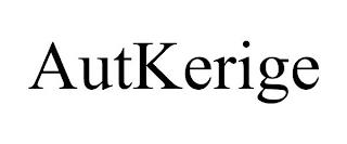 AUTKERIGE trademark