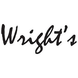 WRIGHT'S trademark