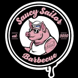 SAUCY SAILOR BARBECUE EST 2020 BBQ SS trademark