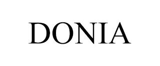 DONIA trademark