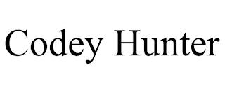 CODEY HUNTER trademark