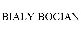 BIALY BOCIAN trademark