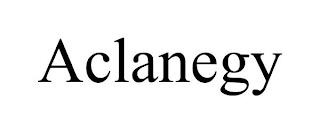 ACLANEGY trademark