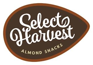 SELECT HARVEST ALMOND SNACKS trademark