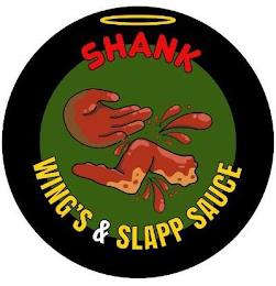 SHANK WING'S & SLAPP SAUCE trademark