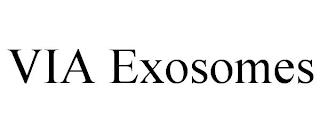 VIA EXOSOMES trademark