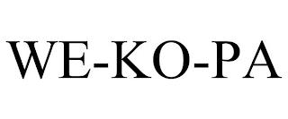 WE-KO-PA trademark